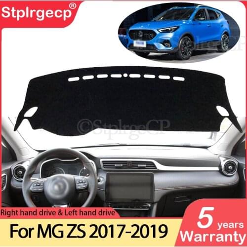 For MG ZS 2017 2018 2019 Anti-Slip Mat Dashboard Cover Pad Sunshade Dashmat Protect Carpet Anti-UV Rug Car Accessories for MGZS