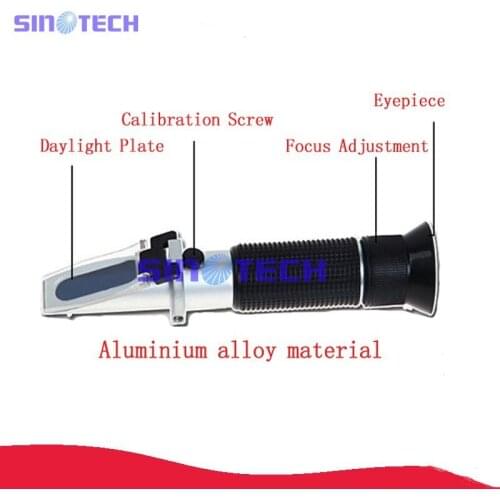 Free shipping Salinity 0-10% (1.000-1.070sg) aquarium Salt Refractometer RHS-10ATC