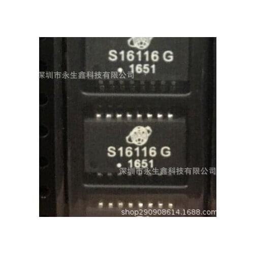 5/PCS Brand New & Original S16116 S16116g Ultra-Thin 100 M Network Transformer JWD Sop16 Spot