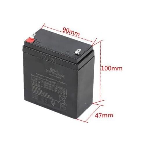 Free shipping 12V 3Ah vrla lead acid rechargeable battery storage battery for UPS emergency power light speaker