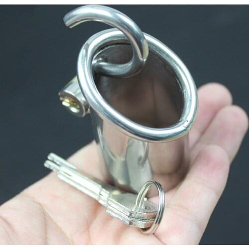 Penis Captivity Exercise Sex Training Male Penis Stimulation The Tube Only for PA500 Chastity Cage Chastity Cock Cage G166