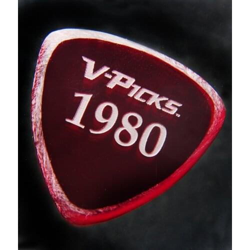 V-Picks 1980 Ruby Red – Guitar & Mandolin Pick