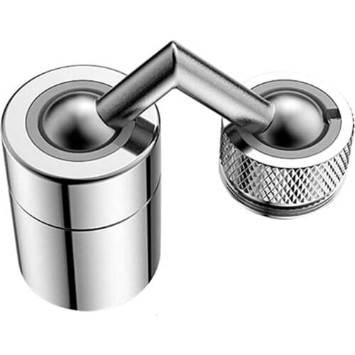 Faucet Nozzle Rotation Aerator Sink Tap Swivel Kitchen Bathroom Water Saving For Internal Thread Diameter 23.5-24MM