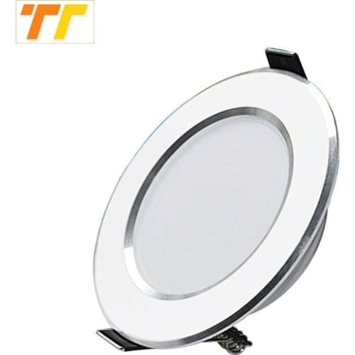 High quality LED downlight 3W 5W 7W 9W 12W 15W LED light indoor lamp AC230V 110V living room lamp Warm white Cold White for home