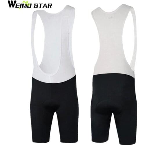 Weimostar 4D Silicone Coolmax Cycling Bib Shorts Shockproof Downhill Bike Shorts High Elastic Bicycle Shorts bretelle ciclismo