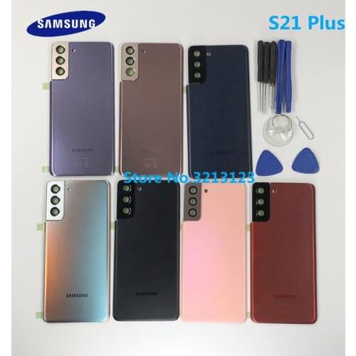Replacement S20+ Rear Panel Battery Glass Back Door Cover For Samsung Galaxy S21 Plus G996F G996 + tool