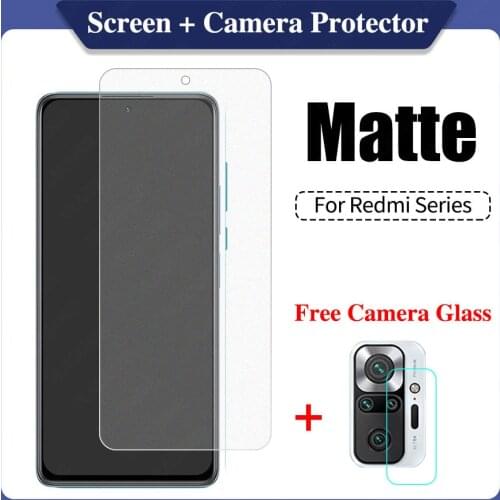 Frosted Matte Screen Protection for Xiaomi K40 Mi 9t 10t Poco F1 F2 F3 X3 M3 NFC Redmi Note 7 7a 8 8a 8t 9 9a 9c 9s 10 Pro Glass