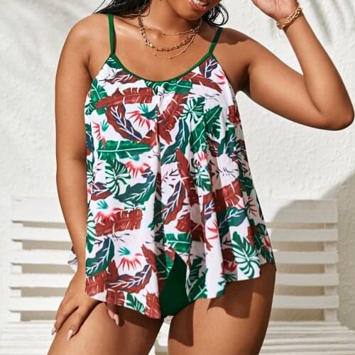 2021 New Plus Size Swimwear，Bikini，Beachwear，Ladies Swimsuit
