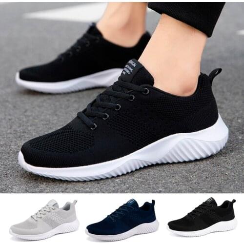Brand Running Shoes For Men Shoes Big Size 47 48 Lace Up Lightweight Sneakers 2020 Fashion Footwear Breathable Sports Shoes Mesh