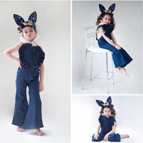 Chico Kids Denim Overalls For Girls