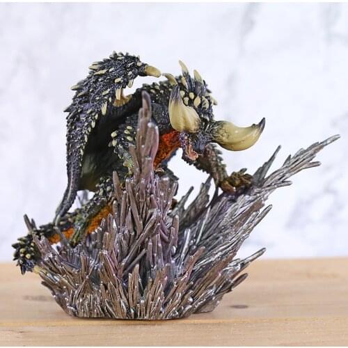 Monster Hunter World Cover Monsters Nergigante Dragon Statue PVC Figure Model Toy