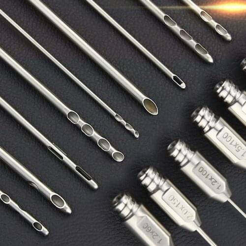 Beauy tools Single Hole Inject Cannula Micro Cannula Liposuction tools Liposuction Cannulas