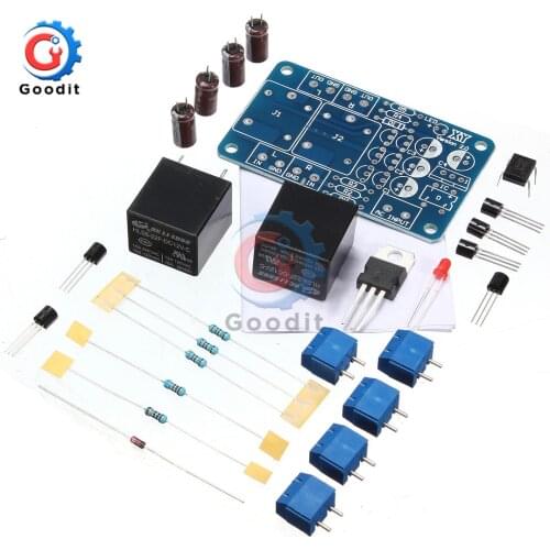 Power Amplifier Board Kit Speaker Protection Board Component Audio Amplifier Boot Delay DC Protect DIY Kit for Stereo Amplifier