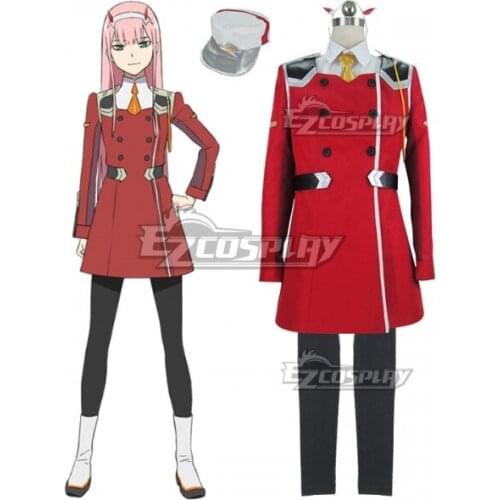 Darling In The Franxx Zero Two Code 002 Cosplay Costume E001