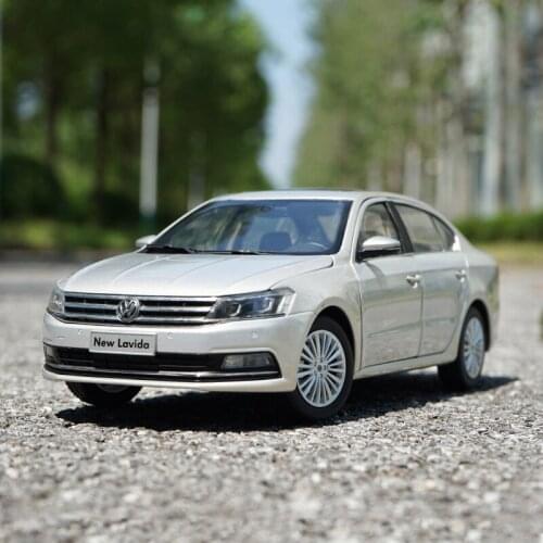 WELLY Diecast 1:18 Scale 2016 Model New Lavida Simulation Alloy Car Model Collectible Decoration Gift Display Hot Toys