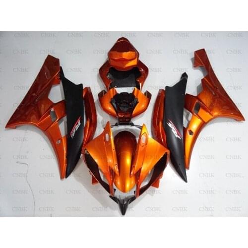 Full Body Kits for YZF R6 06 YZFR6 Full Body Kits 2007 YZFR6 Full Body Kits 2006 - 2007 Orange Red Black