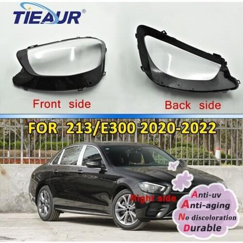Transparent Headlamp Lens Cover for 213 E260 E300 20-22 Auto Car Accessories Clear Shell Replacement