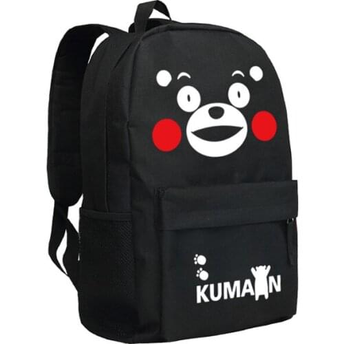 KUMAMON Kumamon Bag Mascot Backpack Cartoon designer bag backpack school anime back to school mens bookbag
