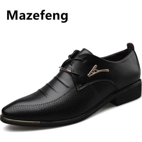 Мужские кожаные туфли WHOHOLL China At AliExpress