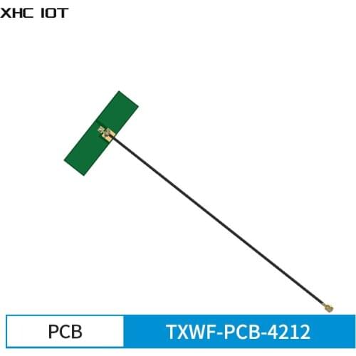 10pcs/lot 2.4GHz 5.8GHz PCB Built-in Antenna 2dBi 50 2W IPEX-1 Interface XHCIOT TXWF-PCB-4212