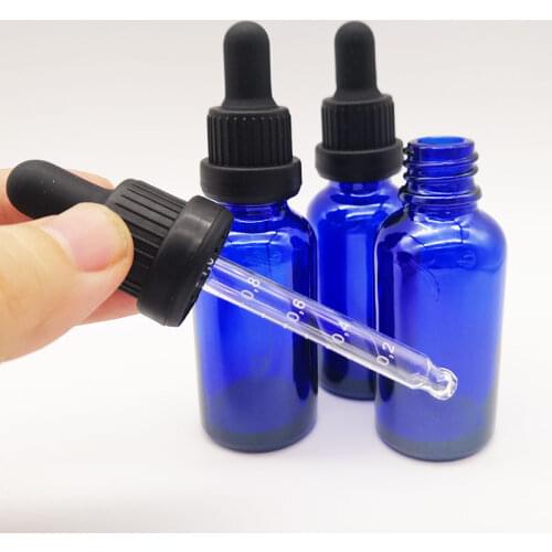 3pcs measurable dropper bottle 30ml Liquid for essential massage basic oil Pipette Refillable essential oil Bottles Wholesale