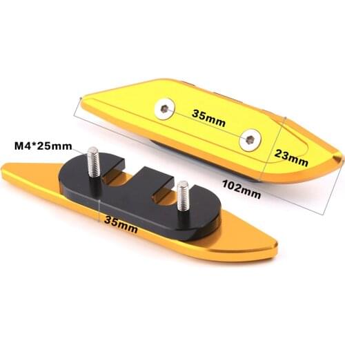 Motorcycle Accessories CNC Aluminum Alloy Rear Mirror Hole Cap Cover For Yamaha TMAX 530 TMAX530 2012-2016