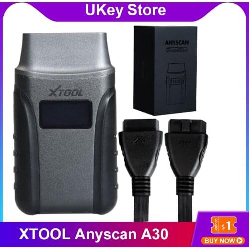 XTOOL Anyscan A30 OBD2 Car Diagnostic Tools With Andriods/IOS Car Code Reads Full Systems Diagnostic Multi Car Brand Free update