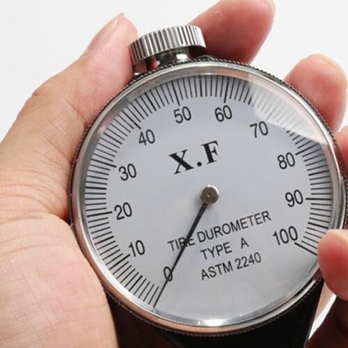 Shore Type A Rubber Tire Durometer Hardness Tester Meter 0-100 HA