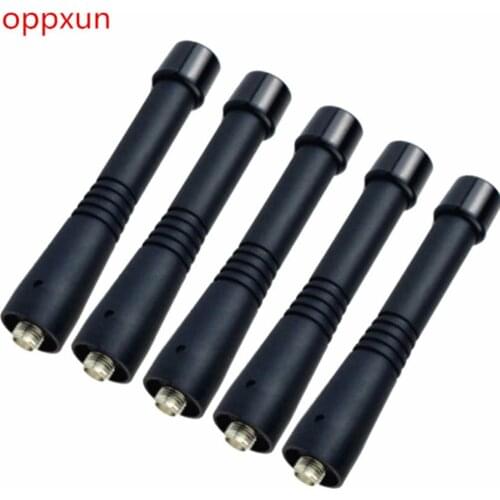 OPPXUN 5PCS Stubby Short Antenna UHF for KENWOOD Radio TK 370 372 373 380 390 3100 3180 3200 3302 2312 Baofeng UV5R BF888S UV82