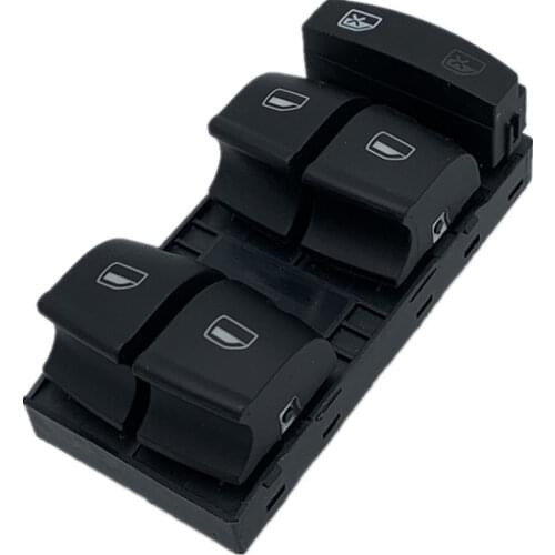 New Electric Power Window Master Control Switch Button For Audi A3 A3 Sportback A6 C6 Sedan Q7 4F0 959 851 4F0 959 851A 851C