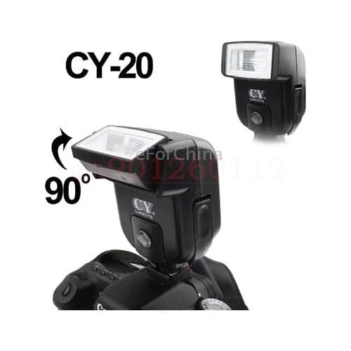Hot Shoe Sync Port Mini Universal Flash Speedlite for Nikon D800 D810 D610 D600 D500 for Canon 5D2 5D3 5D4 1DX 60D 6D