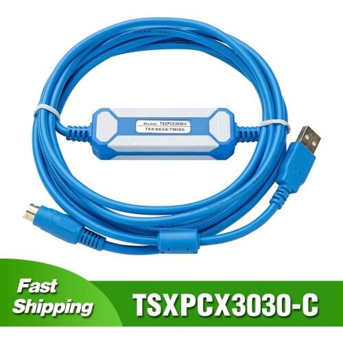 TSXPCX3030-C USB Programming Cable Suitable For Schenider Modicon Twido TSX PCX3030 Series PLC 2.5m