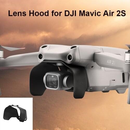 Gimbal Camera Lens Hood Sunshade for DJI Mavic Air 2S Lens Cover Protective Cap Anti-glare Guard for DJI Air 2S Drone Accessory