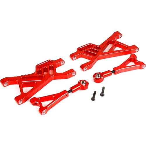 1/5 Baja CNC Rear Alloy Arm Set with CNC Ball Joint (4pcs/set) - 1/5 scale HPI KM Baja 5b 5t - 85114