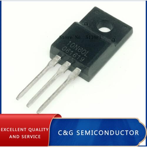 10PCS 10N60 TO-220F UTC10N60L UTC10N60