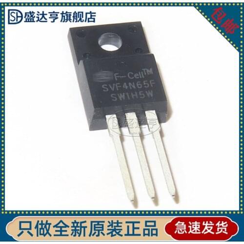 10Pcs/Lot SVF4N65F MARKING:SVF4N65F TO-220 MOS 4A 650V