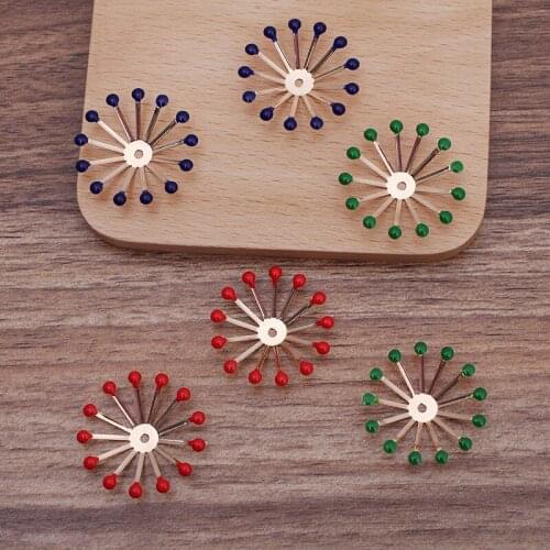 20 Pieces 29mm Metal Flower Bead Cap Bridal Hair Accessories Step Shake Tiaras Diy Jewelry Findings