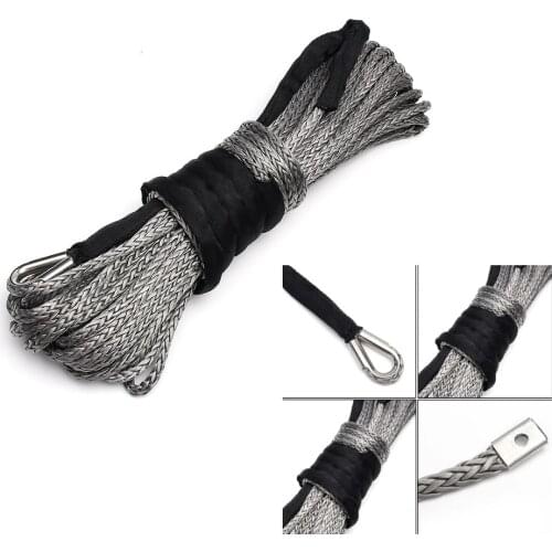 2.5T--4TX15M, Nylon winch towing rope ATV UTV tow trailer cable rope , boat part, marine hardware