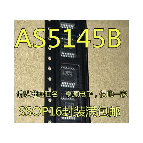 Free shipping 10PCS AS5145B AS5145B-HSST AS5145B-HSSM SSOP16
