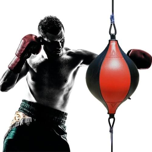 Punching Ball PU Pear Boxing Bag Reflex Speed Balls Muay Thai Punch Boxe MMA Fitness Sports Equipment Training Adults Inflatable