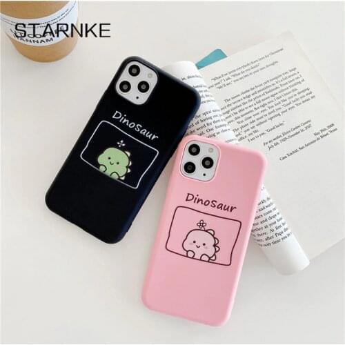 Cute Couples Dinosaur Phone Cover For Samsung Galaxy A11 A21 A21S A10S A12 A02S A32 A52 A72 M51 M31S M31 M21 Silicone Case