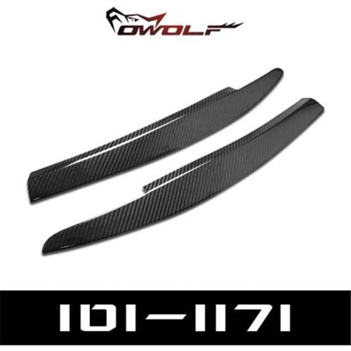 For VOLKSWAGEN Scirocco 2009-17 Modified Carbon Fiber Lamp Eyebrow Decorative Accessories