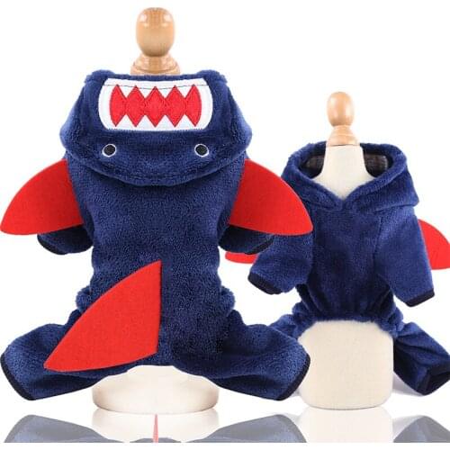 Cute Warm Dog Jumpsuits Pet Fleece Coat Clothes For Small Dogs Suit For Chihuahua Yorkies Ropa Perro Puppy Costume Cat Clothing