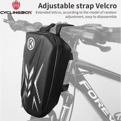 Bicycle Bag Large Capacity Mountain Bike Hard Shell Bag Electric Scooter Riding Equipment Bike Accessories Bicycle Frame Bag