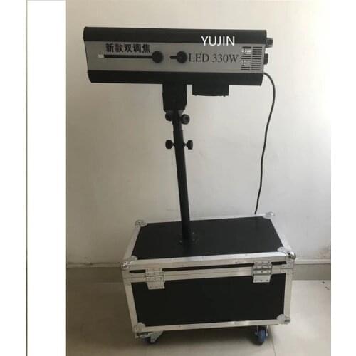LED Stage Profile Spotlight Wedding Used LED 330 FOLLOW SPOT LIGHT With Case