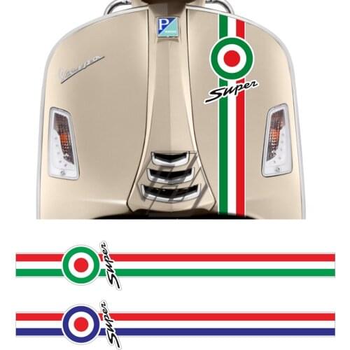 For Piaggio Vespa LXV GTS GTV PX 50 125 150 250 300 Super Sport Motorcycle Reflective Decal