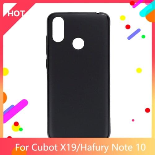 X19 Case Matte Soft Silicone TPU Back Cover For Cubot X19 Hafury Note 10 Phone Case Slim shockproof