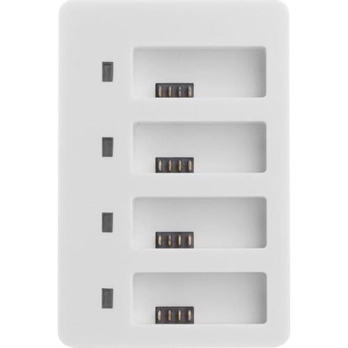 4 in 1 USB 4 Solts Battery Quick Charging Charger Dock with Charging Indicator for DJI TELLO RC Drone Battery Quick Charger