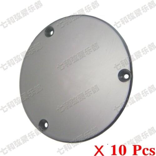 10 Pcs Black Electric Guitar Switch Cover Back plate