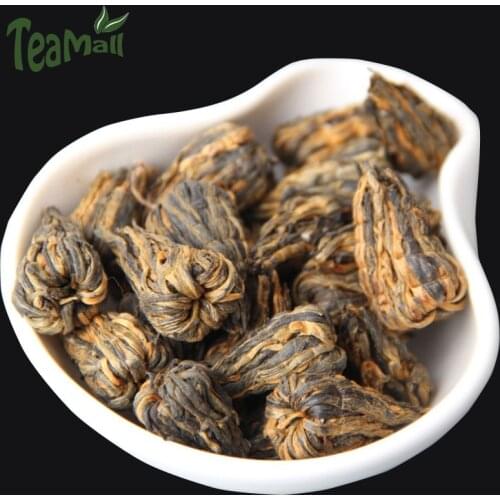 2020/2021 Chinese Dianhong Black Tuocha Yunnan Black Chinese Tea Pagoda Manual Gold Wire 100g